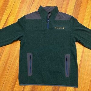 [M] Men’s Vineyard Vines Quarter Zip - Green